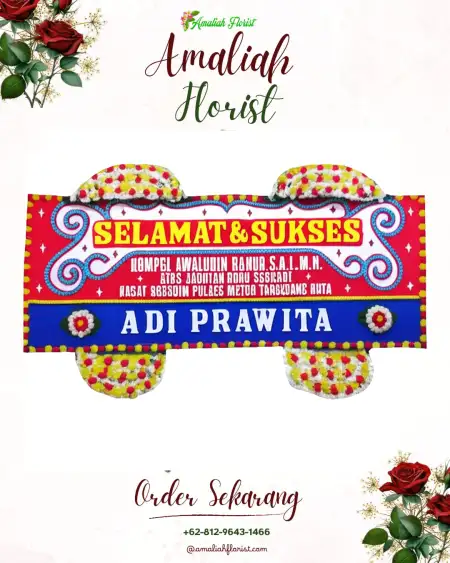 Papan Bunga Ucapan Selamat Ngadisalam